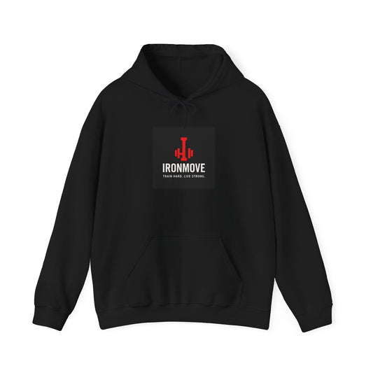 Unisex Hooded Sweatshirt - IronMove Fitness Apparel, Workout Hoodie, Casual Wear, Gym Sweatshirt, Fitness Gift, Activewear