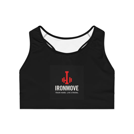Empowering Workout Sports Bra, Gym Apparel, Fitness Gear, Athleisure, Activewear, Training Top, Gift for Fitness Enthusiasts